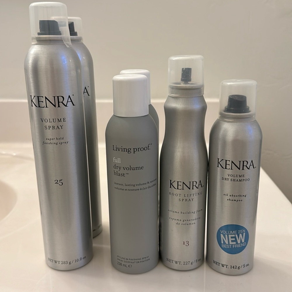Bundle: Living proof and kenra hair products